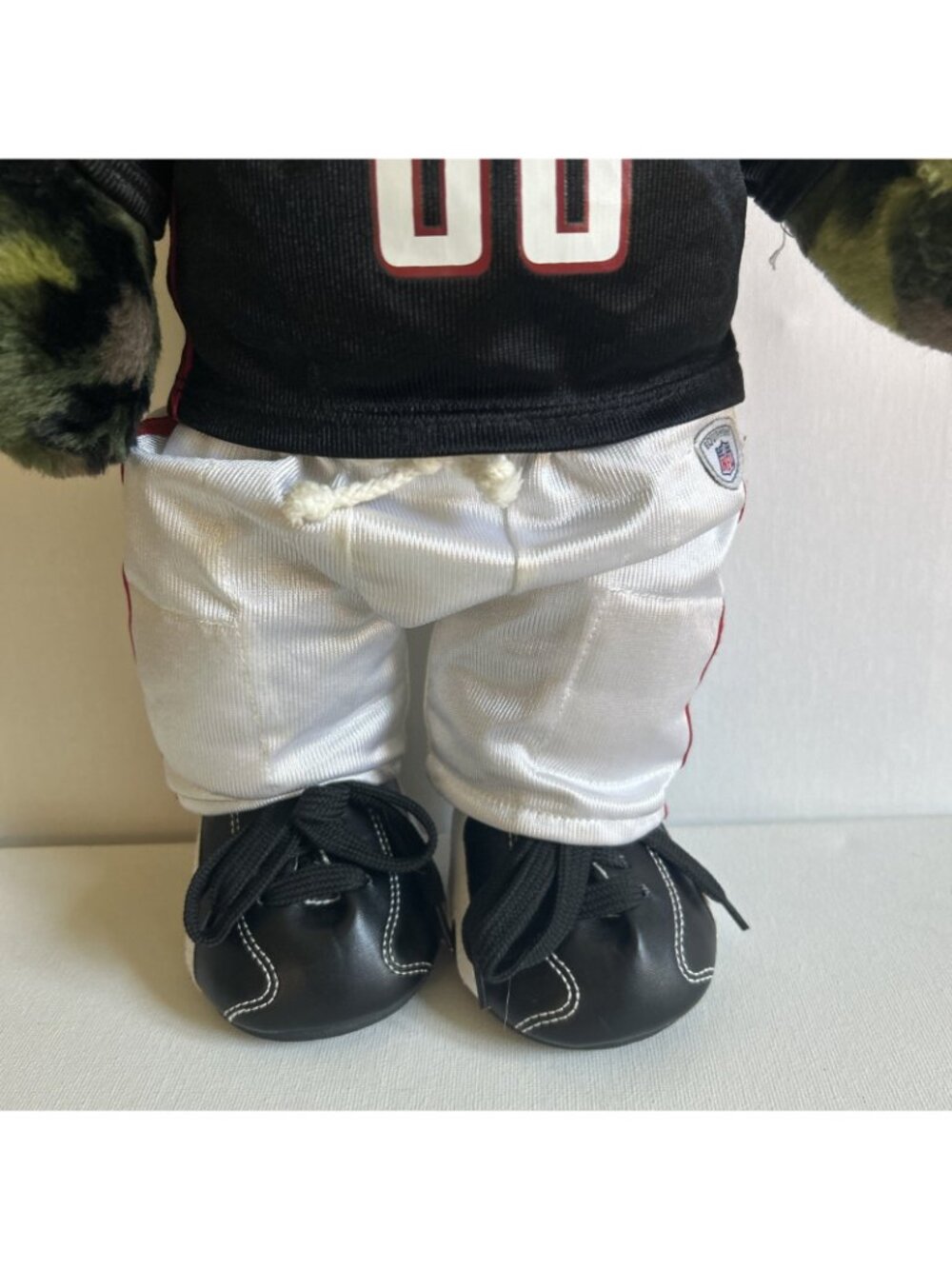 Build a Bear Camo Bear Atlanta Falcons Football Jersey Pants Cleats BAB - Picture 4 of 13